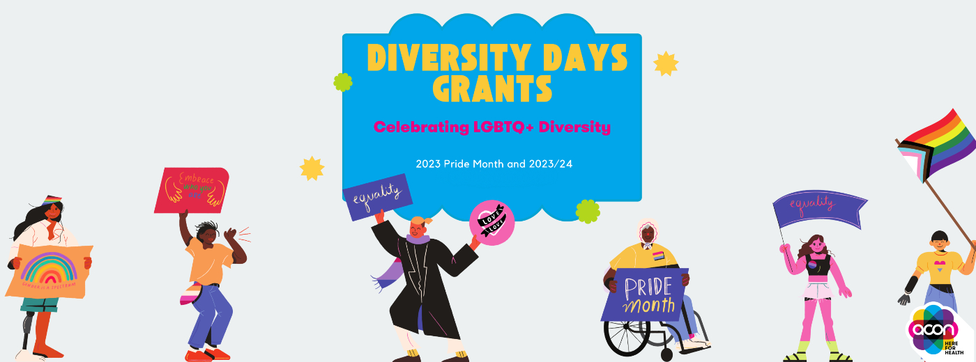 ACON Grants Helping LGBTQ+ Community Groups Celebrate Pride Month ACON